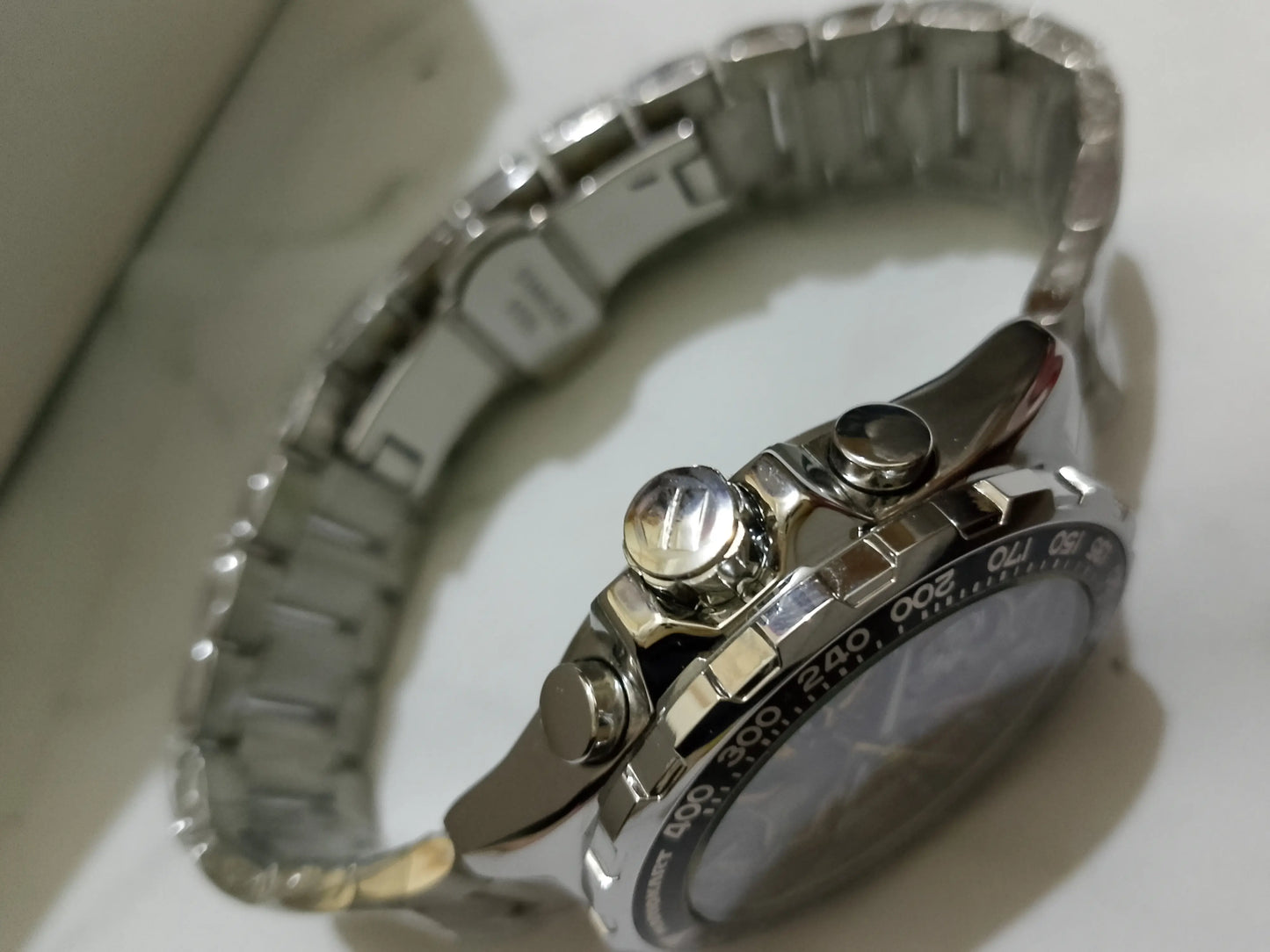 Tag Heur Black-Yellow Chronograph Watch