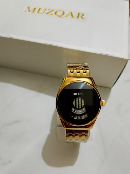 DIESEL GOLD VISION WATCH