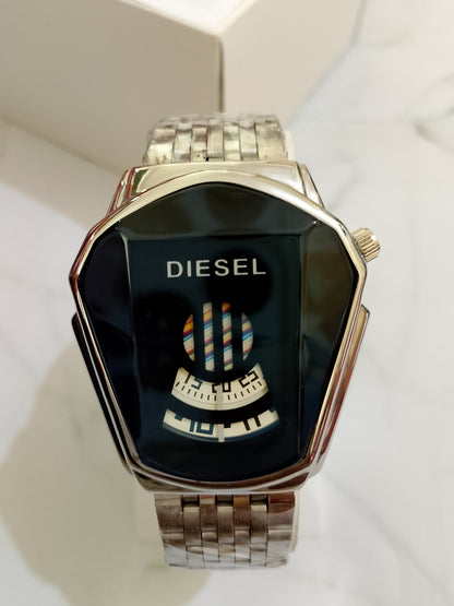 DIESEL SILVER EDGE WATCH