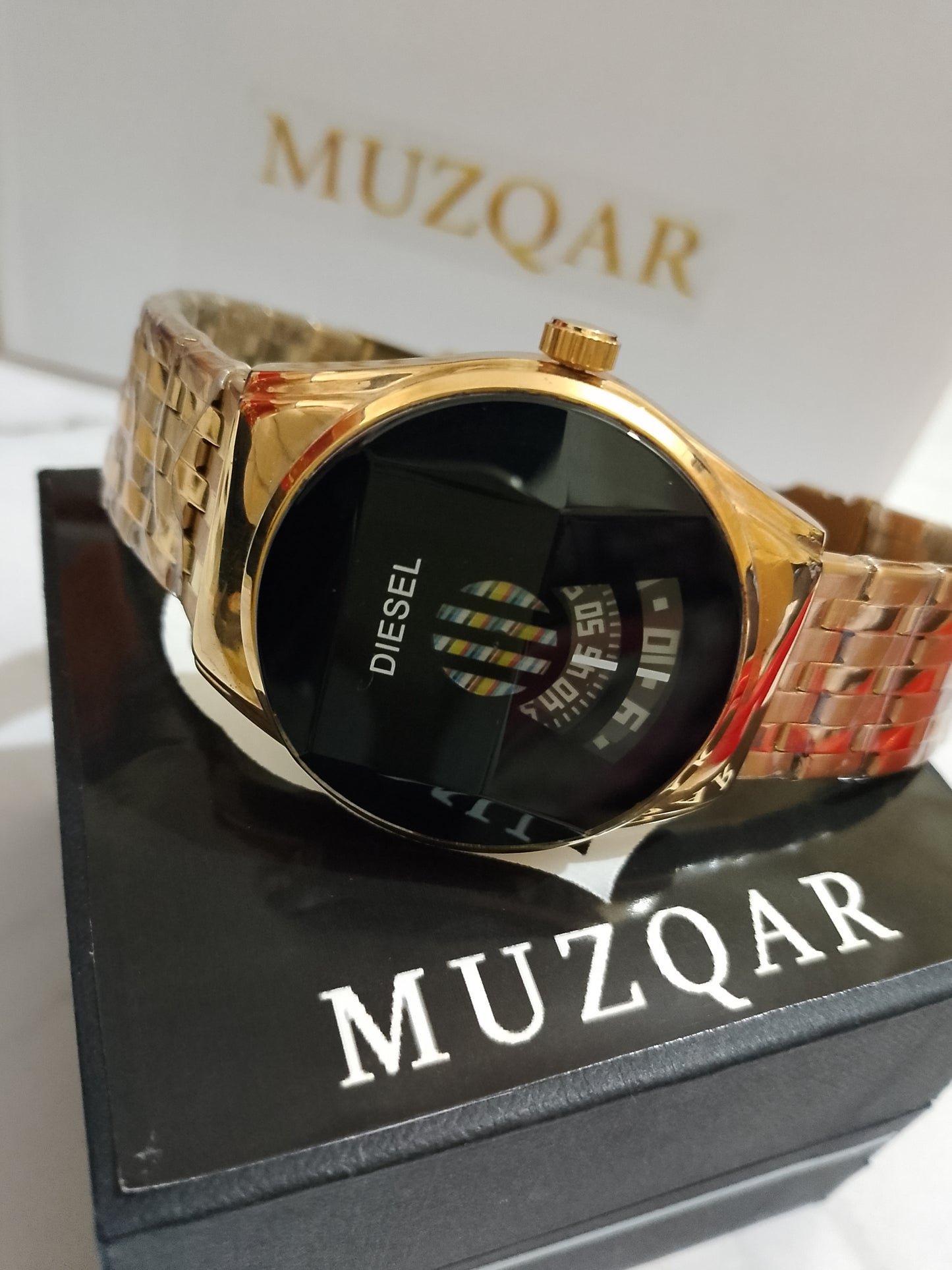 DIESEL GOLD VISION WATCH