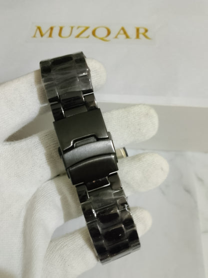 MINIMALIST ROLEX BLACK DURABLE WATCH