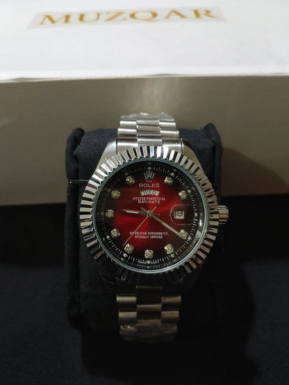 ROLEX DAY-DATE CHERRY RED MASTER COPY